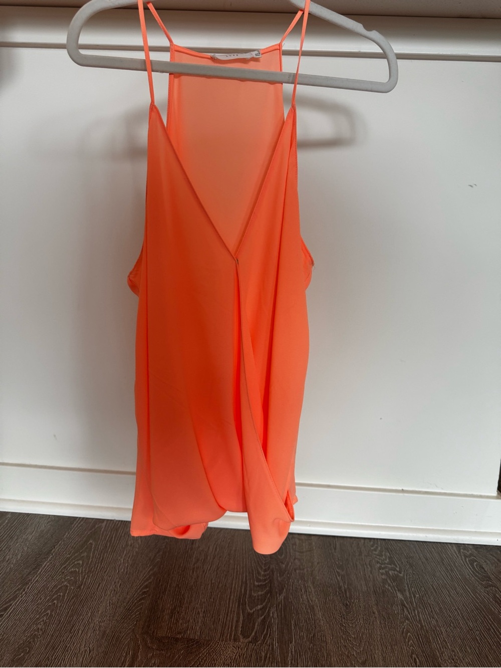 Lush Orange Racerback Top - Picture 3 of 5